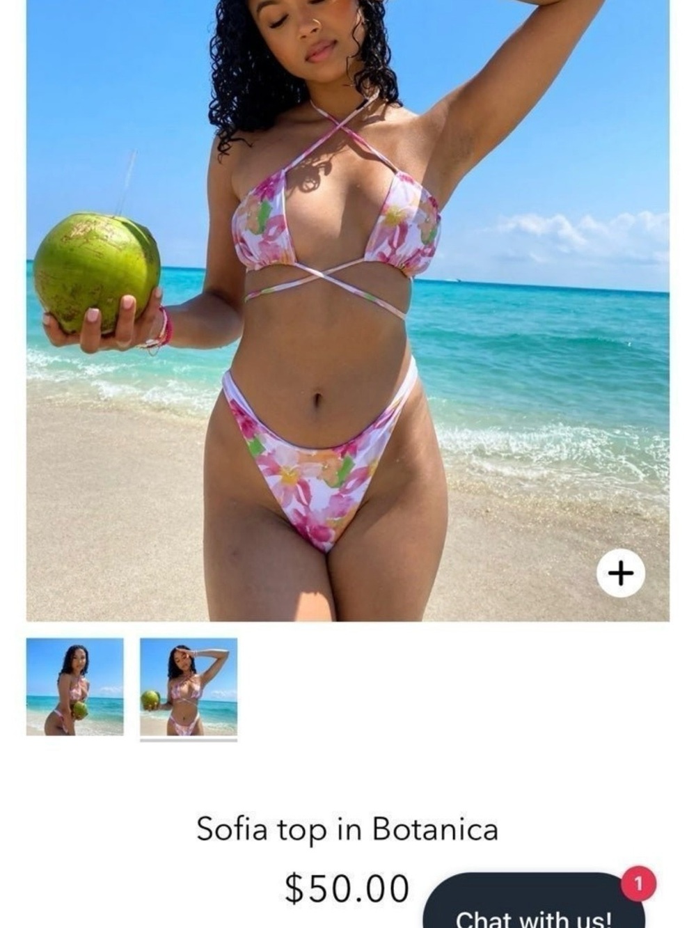 Nessy Swimwear Black Bikini Set